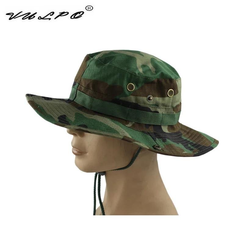 Military Boonie Sun Hat Tactical Wide Brim Outdoor Cap
