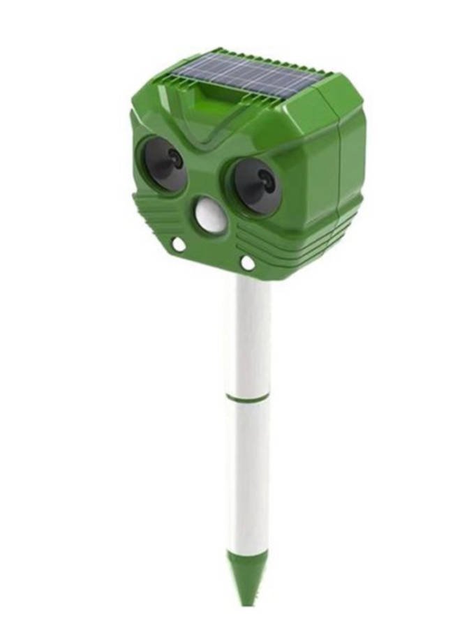 Solar Power Motion Sensor Ultra Ultrasonic Animal Deterrent Repeller