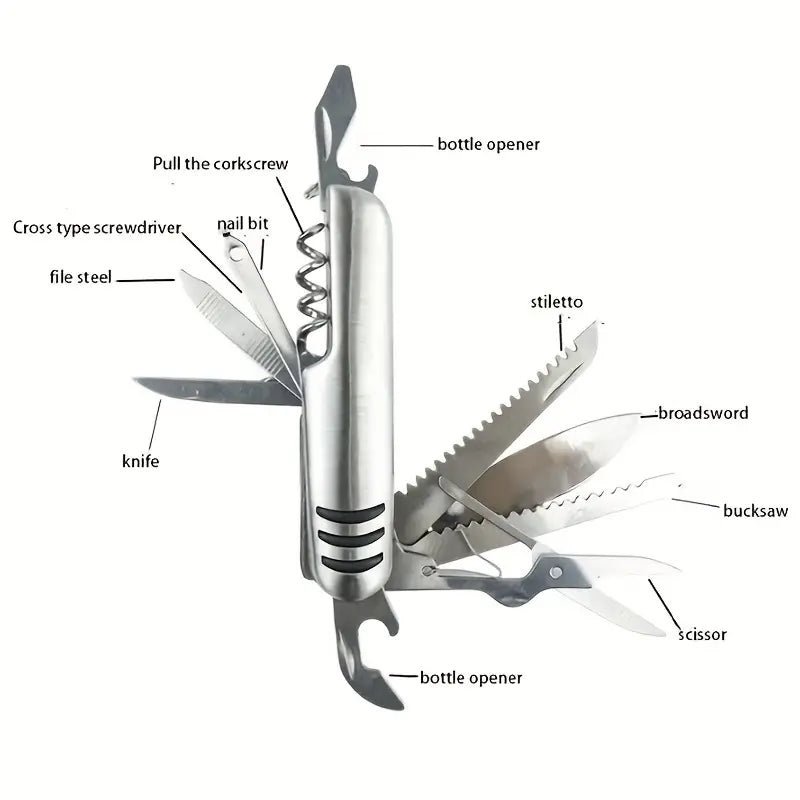 11in1 Multifunctional Tool - Compact Survival Kit