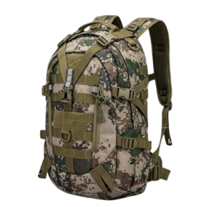 Tactical Rugged Camping Backpack - Military Army Bag & Travel Rucksack