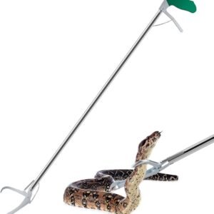 Professional Heavy Duty Stainless Steel Snake Catcher Stick Tool