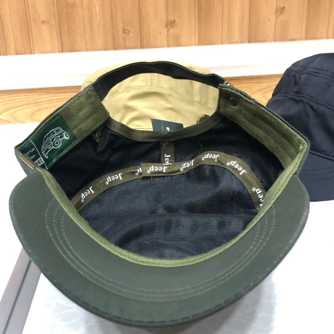 Jeep Men’s Cotton Army Cap - Adjustable Tactical Military Style