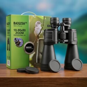 Baigish 10-90x80 Long Range Zoom HD Binoculars - Military Grade Telescope