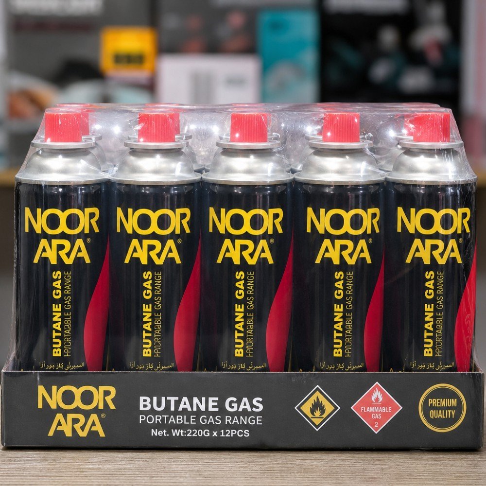 Butane Gas Bundle – 220g Portable Fuel