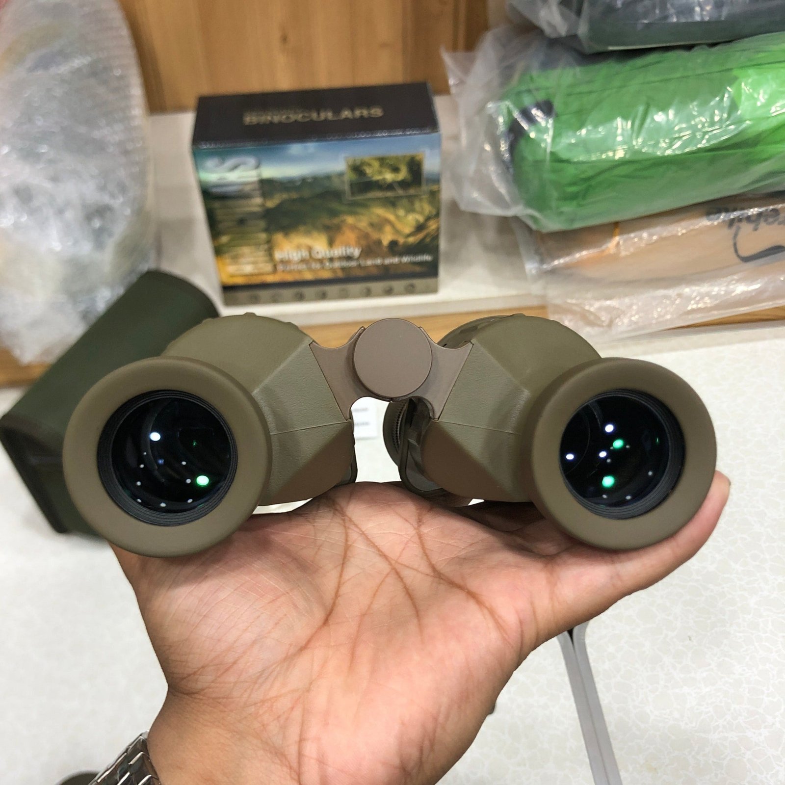 Yuko 6x30 Binoculars | Compact Lightweight Waterproof Military Grade Optics