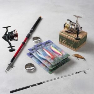 Ultimate Pro Fishing Gear - Telescopic Fishing Rods, Reels & Lure Sets