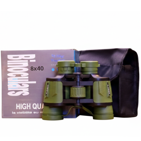Canon 8x40 Professional Field Binoculars - High-Definition Olive Green Optics