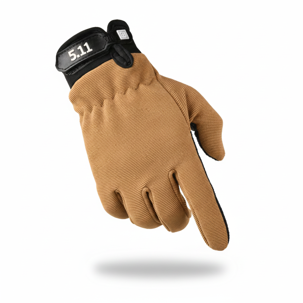 5.11 Tactical Anti-Skid Full Finger Gloves - Breathable Combat & Riding Gear