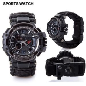 Yuzex G3 Multifunctional 7in1 Tactical Outdoor Survival Watch