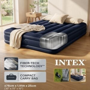 Intex Dura-Beam Standard Classic Downy Inflatable Air Mattress