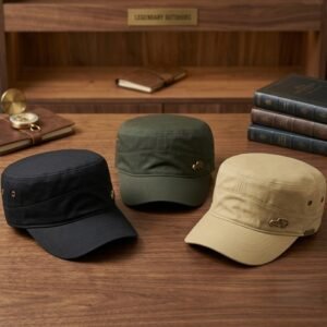 Jeep Men’s Cotton Army Cap - Adjustable Tactical Military Style