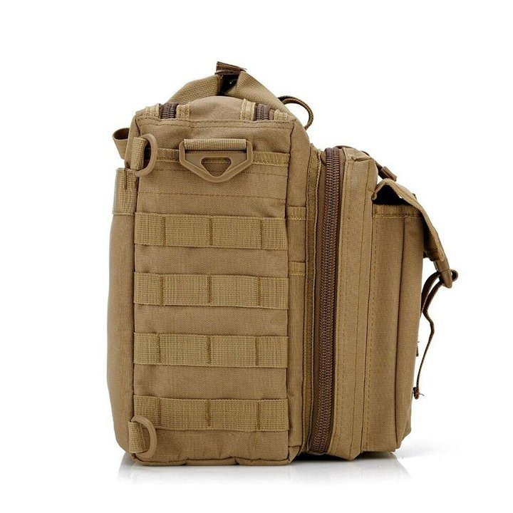 Tactical 15.6" Laptop Messenger Bag - Durable Military Briefcase