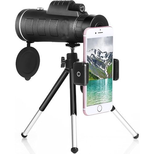 Panda 40x60 HD Telescopic Monocular with Mobile Holder & Tripod Stand
