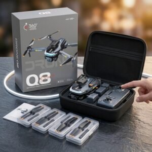 Q8 Dual Camera Drone: 360° Obstacle Avoidance & Smart Flight