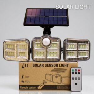 Wireless Solar Motion Sensor Flood LED Light Garden Lamps Waterproof