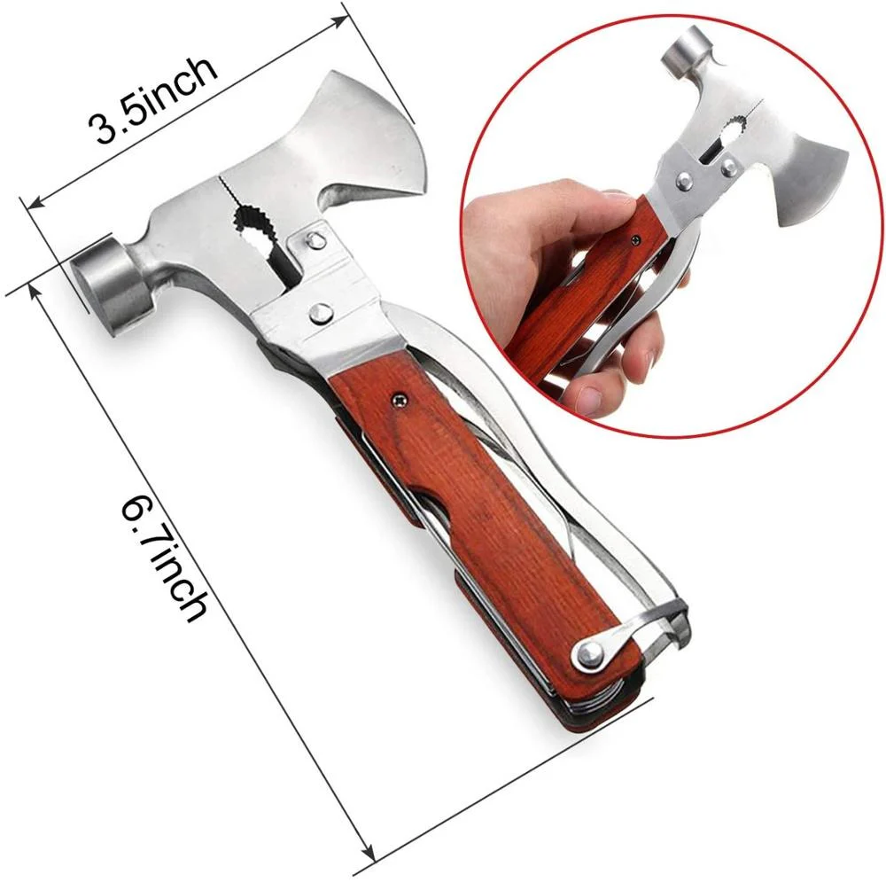 16-in-1 Multi-Tool Hammer - Heavy Duty Tactical Survival Tool