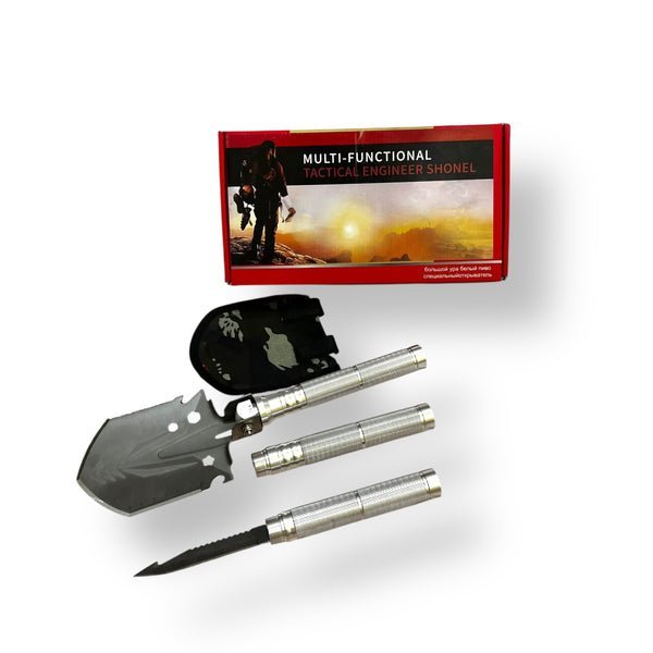 Carbon Steel Multi-Functional Heavy Duty Folding Tactical Shovel
