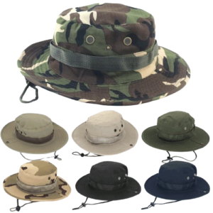 Military Boonie Sun Hat Tactical Wide Brim Outdoor Cap